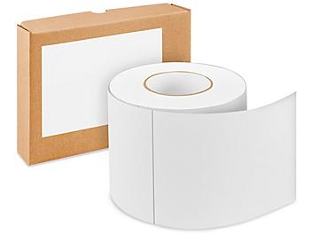 Blank Inventory Rectangle Labels - White, 5 x 7" S-2769W