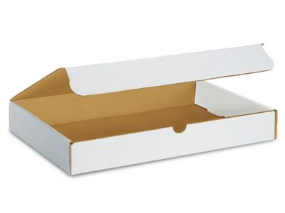 15 1/8 x 11 1/8 x 2" White Literature Mailers S-277