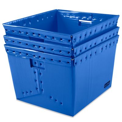 40 x 48 Plastic Corrugated Pads - Blue S-11311BLU - Uline