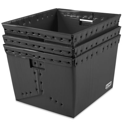 Plastic Storage Container - 30 x 19 x 14, 90 Quarts S-25104 - Uline