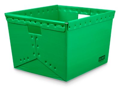 Plastic Storage Container - 30 x 19 x 14, 90 Quarts S-25104 - Uline