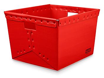 Space Age Totes - 21 x 19 x 14", Red S-2773R