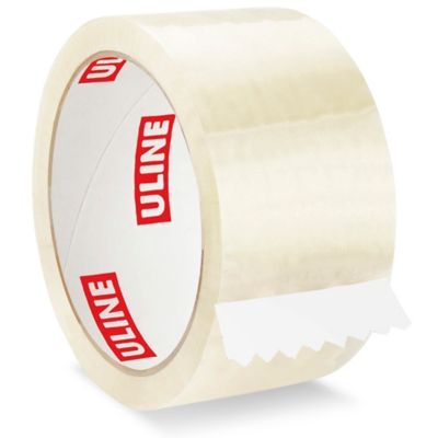 Uline Economy Tape - 1.7 Mil, 2" x 55 yds, Clear S-2785