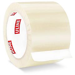 Uline Economy Packaging Tape 6 Pack 2" x 110 yds 1.7 mil Clear S-2786 