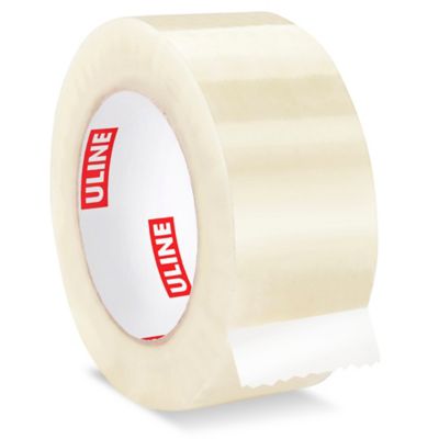 Label Protection Tape - 2 mil, 4 x 72 yds, Clear - ULINE - 6 Rolls - S-216