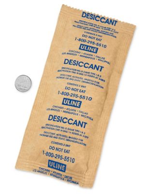 Kraft Bag Clay Desiccants - Unit Size 2, 34 Gallon Drum S-2856
