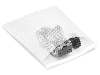 100 bolsas de burbujas transparentes de 7 x 8-1/4 pulgadas, bolsas de  burbujas autoadhesivas de doble pared para embalaje, mudanza, envío,  correo