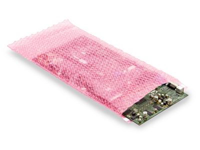 Anti-Static Bubble Wrap® Strong Bubble Roll - 1/2, 24 x 250', Perforated  S-1914P - Uline