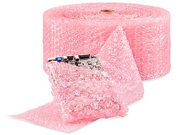 Anti-Static Bubble Wrap&reg; Strong Bubble Roll - 5/16", 12" x 375', Non-Perforated S-2874