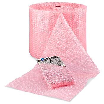 Anti-Static Bubble Wrap&reg; Strong Bubble Roll - 5/16", 24" x 375', Non-Perforated S-2875