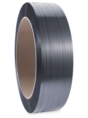 Uline Poly Strapping - 1/2" x .020" x 7,800', Black S-3006