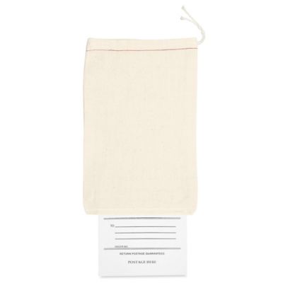 Cloth Mailing Bags with Tag - 5 x 8