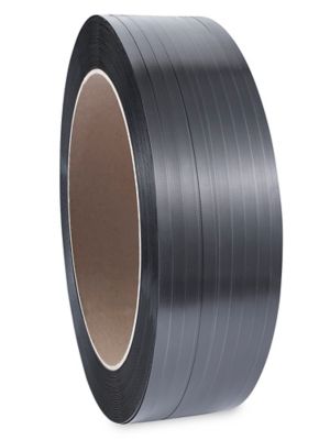 Plastic Strapping 5/8,Hand Grade, 800 Test, Black, 5,400' length, PAC  58H.80.2154