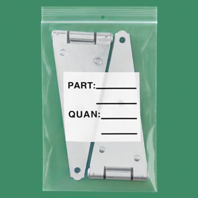 6 x 9" Reclosable Parts Bags - Hang Hole S-3256