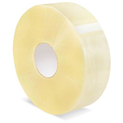 Uline Machine Length Tape - Clear, 3" x 1,000 yds, 1.7 Mil S-3281