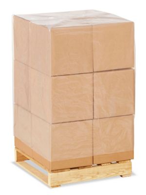 26 x 24 x 48" 3 Mil Clear Pallet Covers S-3289