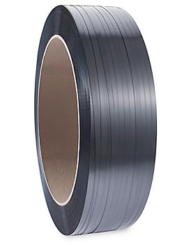 Poly Strapping - Black, 1/2" x .022" x 8,000' S-3307