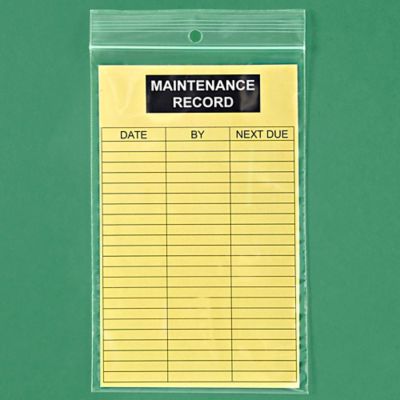 5 x 8" 2 Mil Reclosable Bags - Hang Hole S-3317