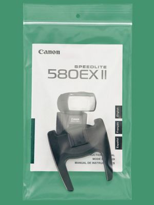 5 x 8" 4 Mil Reclosable Bags - Hang Hole S-3322