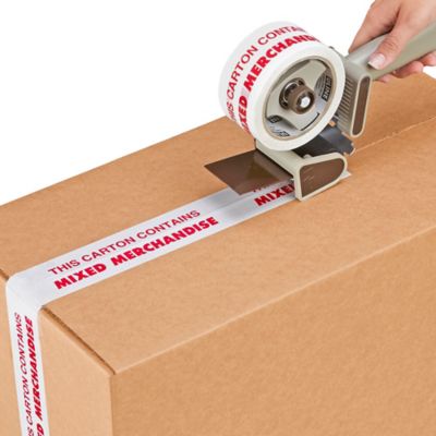 Preprinted Tape - "Mixed Merchandise", 2" x 55 yds S-3340