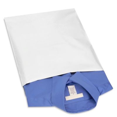 Tear-Proof Polyethylene Mailers with Tear Strip - 12 x 15 1/2" S-3355