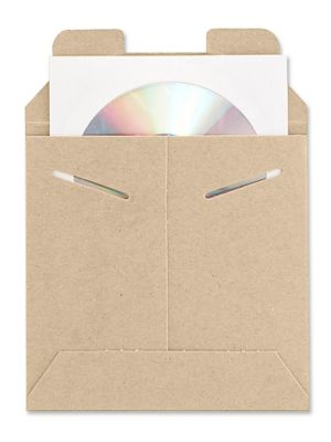 Kraft Tab Locking Stayflats&reg; #9 - 6 x 6" S-3467