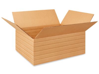 15 x 11 1/8 x 6" Multi-Depth Corrugated Boxes S-351