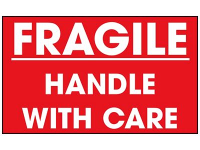 fragile label