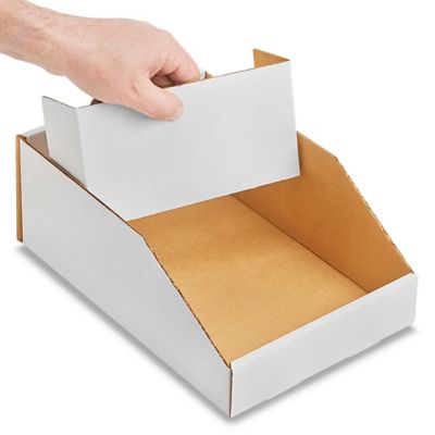 Corrugated cardboard folding dividers