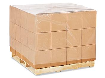 52 x 48 x 60" 3 Mil Clear Pallet Covers S-3540