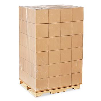 52 x 44 x 96" 3 Mil Clear Pallet Covers S-3541