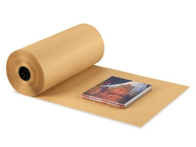 100% Recycled Indented Kraft Paper Roll, 24 x 360