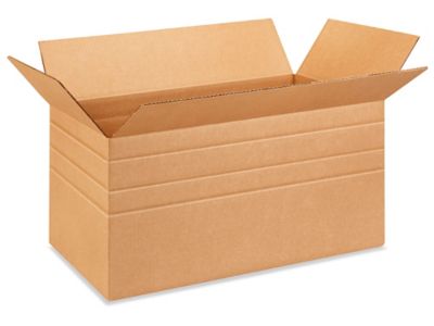 24 x 12 x 12" Multi-Depth Corrugated Boxes S-367