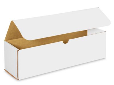 Cajas de 2 Piezas para Ropa - 12 x 12 x 4, Blancas Brillosas, 31 x 31 x 10  cm S-10614 - Uline