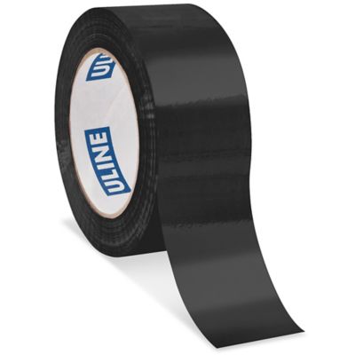 Masking Tape - 1 x 60 yds, Black - ULINE - 12 Rolls - S-2490BL