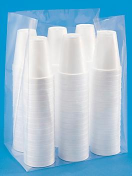 12 x 8 x 20" 2 Mil Gusseted Poly Bags S-3780