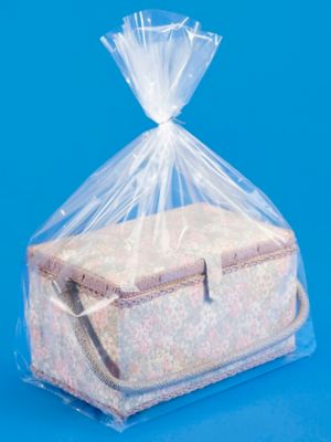 12 x 10 x 24" 2 Mil Gusseted Poly Bags S-3781