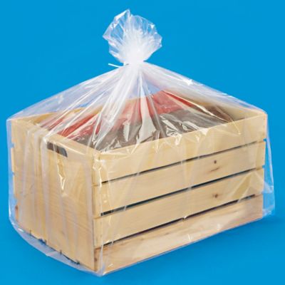26 x 24 x 48 3 Mil Gusseted Poly Bags S-5424 - Uline