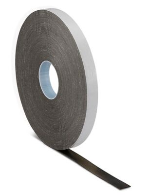 Uline Cinta Industrial de Espuma Doble Cara - 1 x 36 yardas, Negra  S-3792BL - Uline