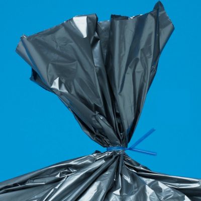 Plastic Pre-Cut Twist Ties - 5", Blue S-3810BLU