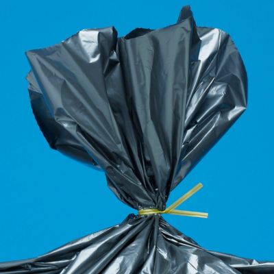 Plastic Pre-Cut Twist Ties - 5", Yellow S-3810Y