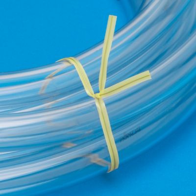 Plastic Pre-Cut Twist Ties - 10", Yellow S-3812Y