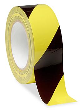 Uline Heavy Duty Vinyl Safety Tape - 2" x 36 yds, Yellow/Black S-383