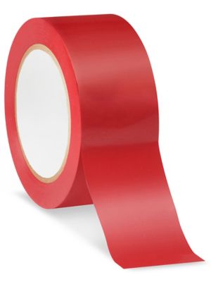 Cinta adhesiva roja, 2 pulgadas x 15 yardas por rollo, cinta adhesiva  fuerte multiusos, sin residuos, lágrima a mano e impermeable, ideal para  mejoras