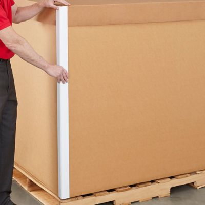 Heavy Duty Edge Protectors Skid Lot - .225" thick, 2 x 2 x 48" S-3860S