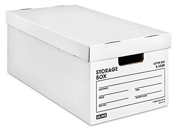 Heavy Duty Storage File Boxes - 24 x 12 x 10" S-3888