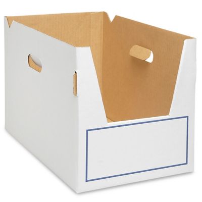 Clear Industrial Totes - 22.5 x 18 x 11.5 S-12679 - Uline