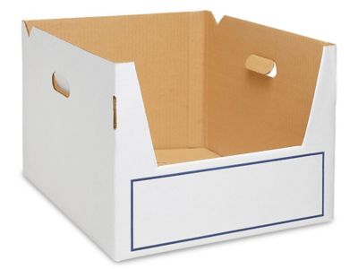 Clear Storage Boxes - 18 x 12 x 7 S-14598 - Uline