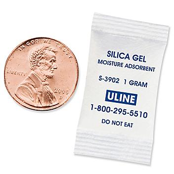 Silica Gel Desiccants - Gram Size 1, 5 Gallon Pail S-3902