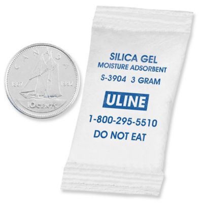 Silica Gel Desiccants - Gram Size 3, 5 Gallon Pail S-3904